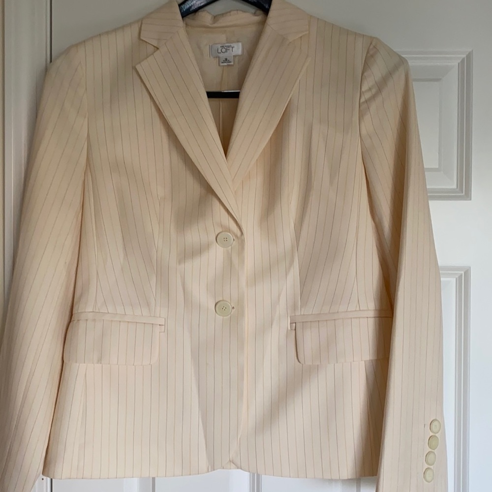 Loft blazer and pant suit size 12